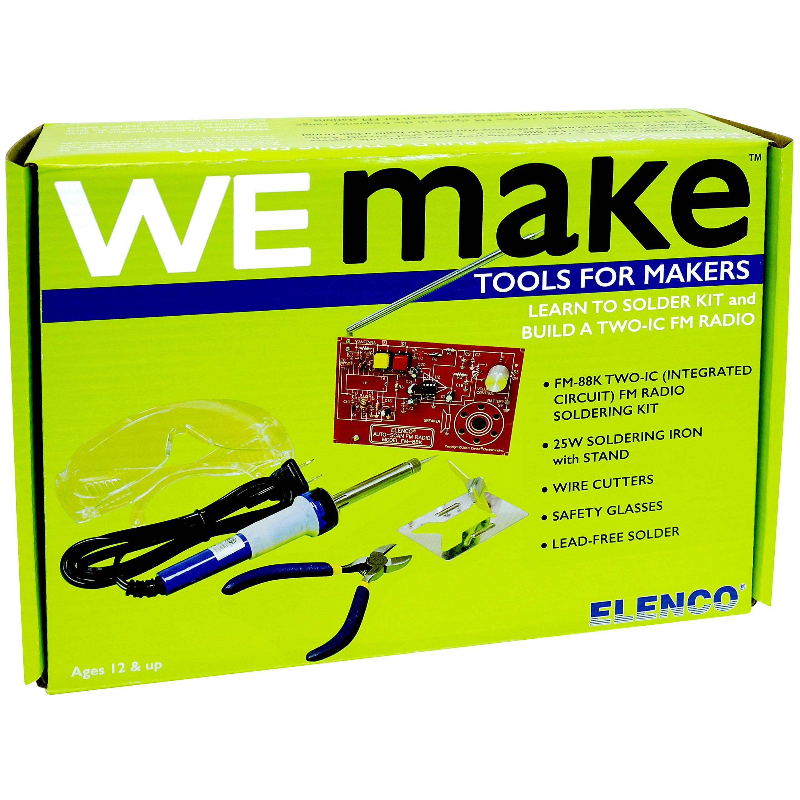 WEmake FM Radio Soldering Kit - with Tools