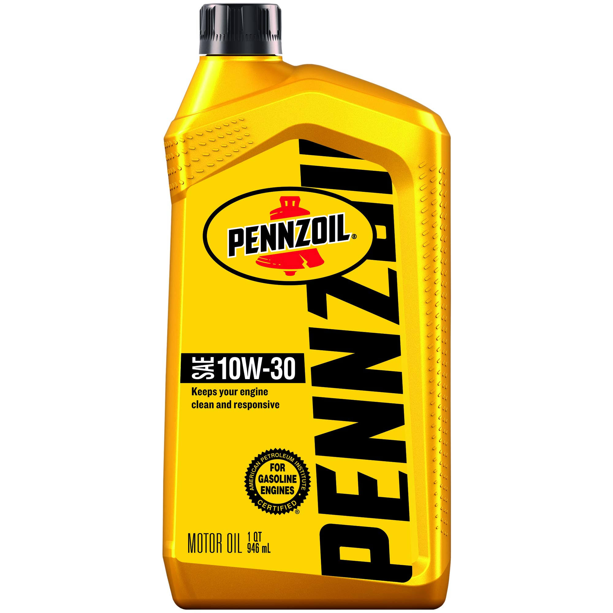 Pennzoil Active Cleansing Agents SAE 10W-30 Motor Oil - 1qt