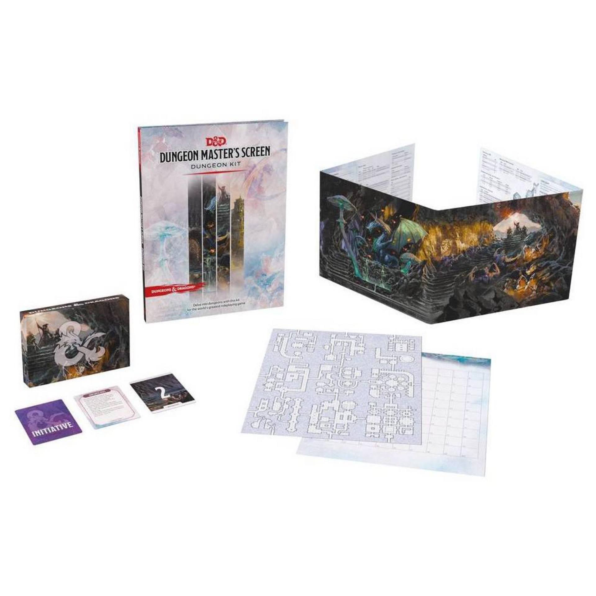 D&D Dungeon Masters Screen: Dungeon Kit (Dungeons & Dragons DM Accessories)