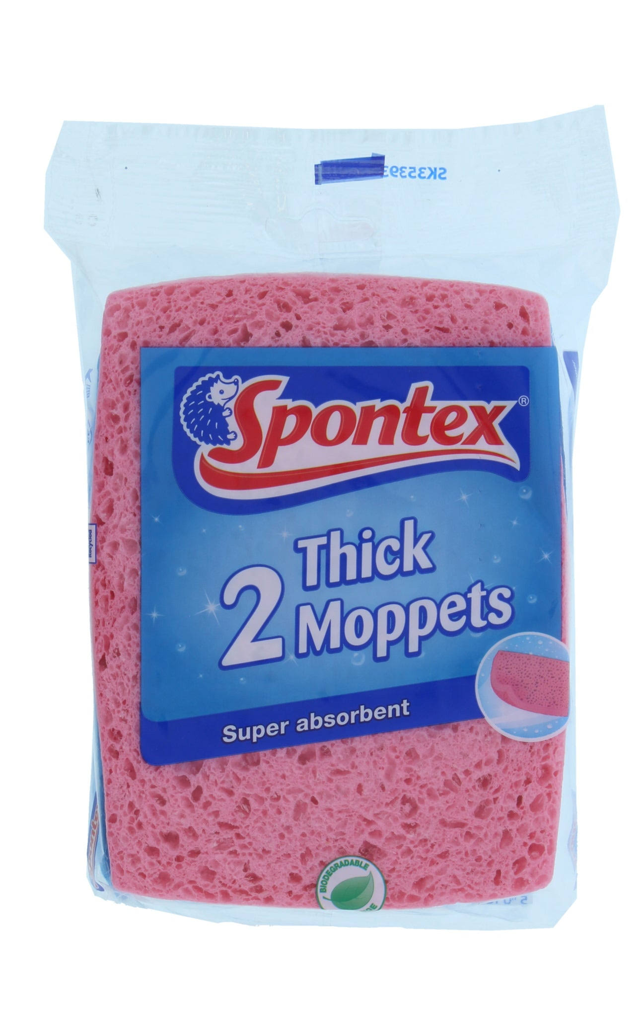 Spontex Thick Moppets - 2 Pack