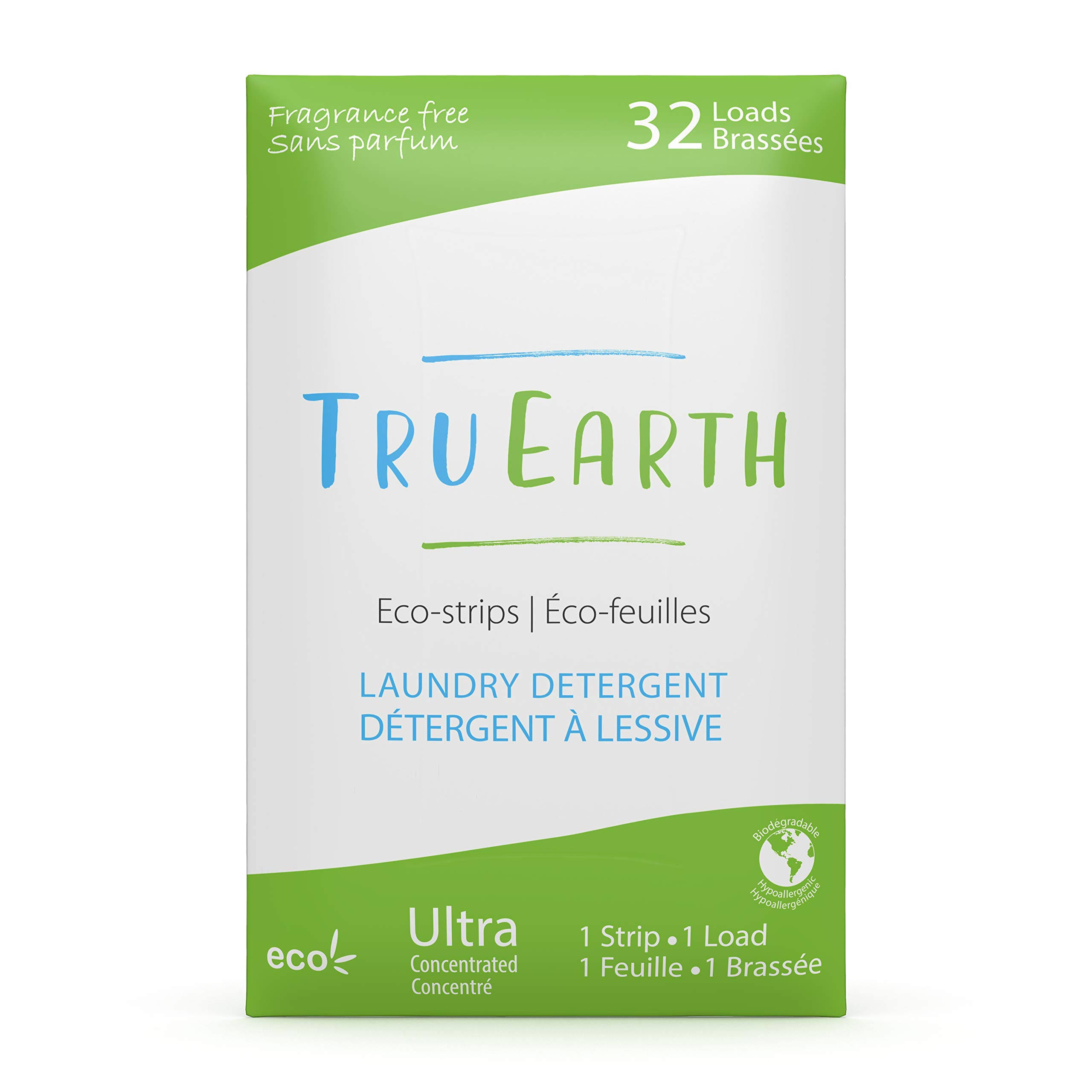 Tru Earth Laundry Detergent, Eco - Strip, Ultra Concentrated
