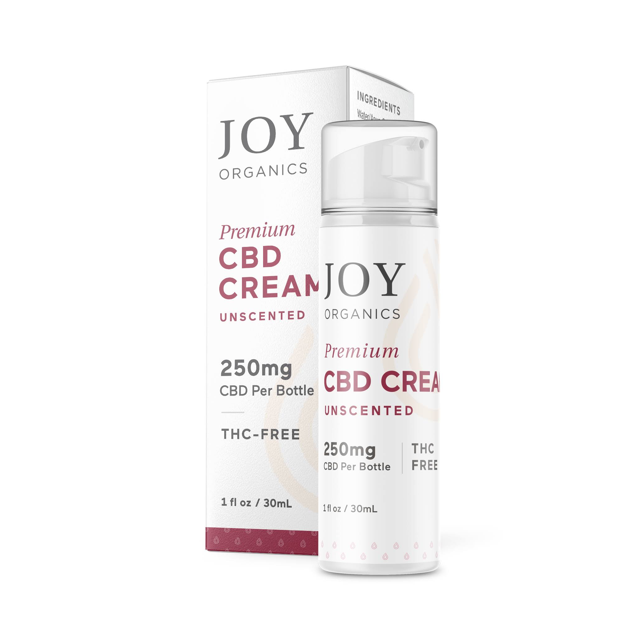 Joy CBD Cream, Premium, Unscented - 1 fl oz