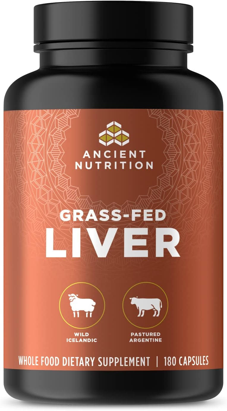 Grass-Fed Liver - 180 Capsules