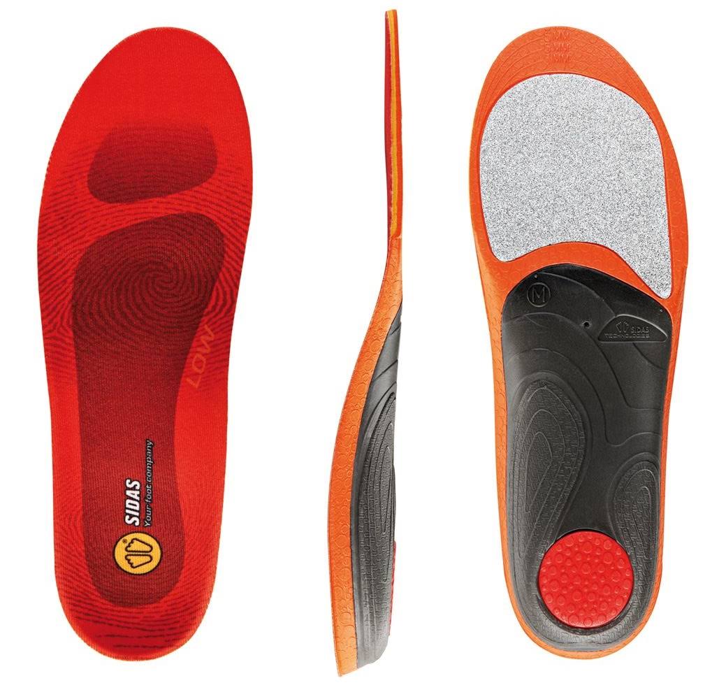 Sidas Winter Low Ski and Snowboard Boot Insoles - Orange, X-Large