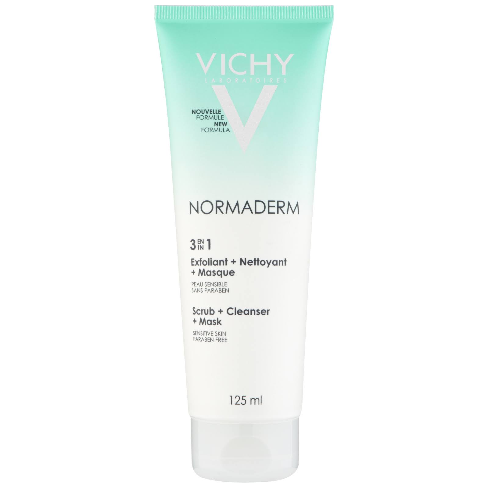 Vichy Normaderm 3in1 Scrub, Cleanser and Mask - 125ml