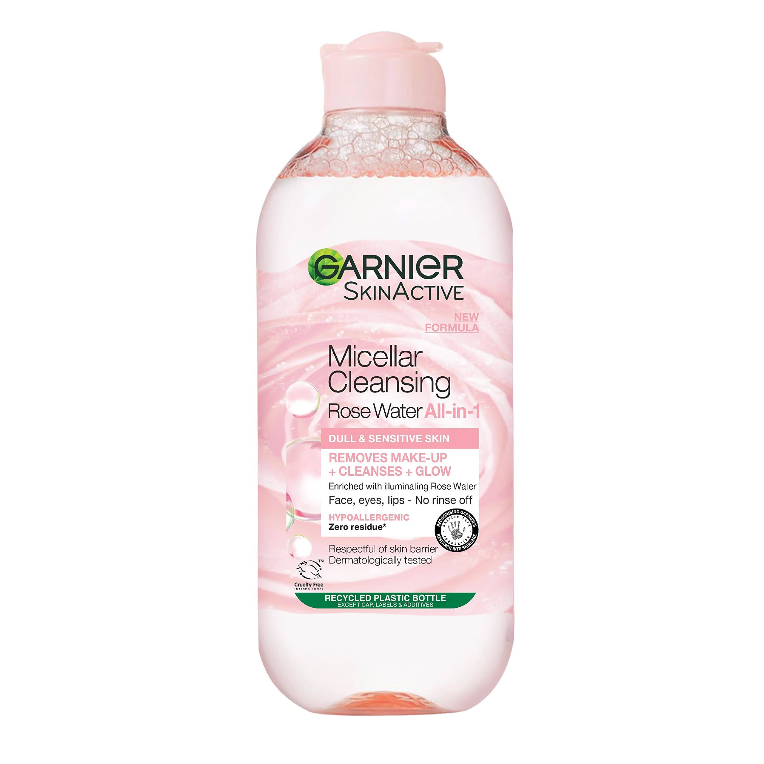 Garnier Micellar Rose Water Cleanse and Glow - 400ml
