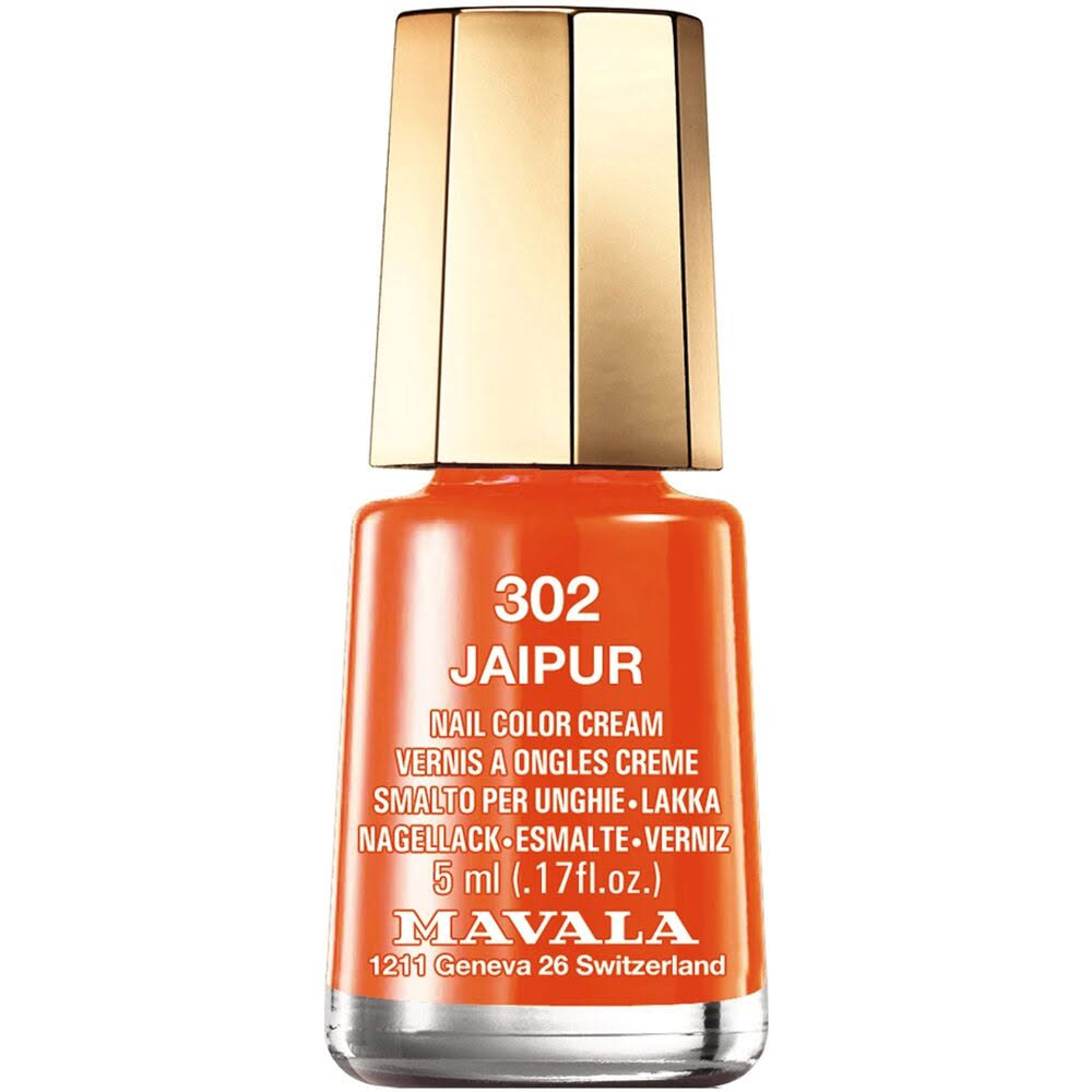 Mavala Jaipur Nail Polish - Orange, 5ml