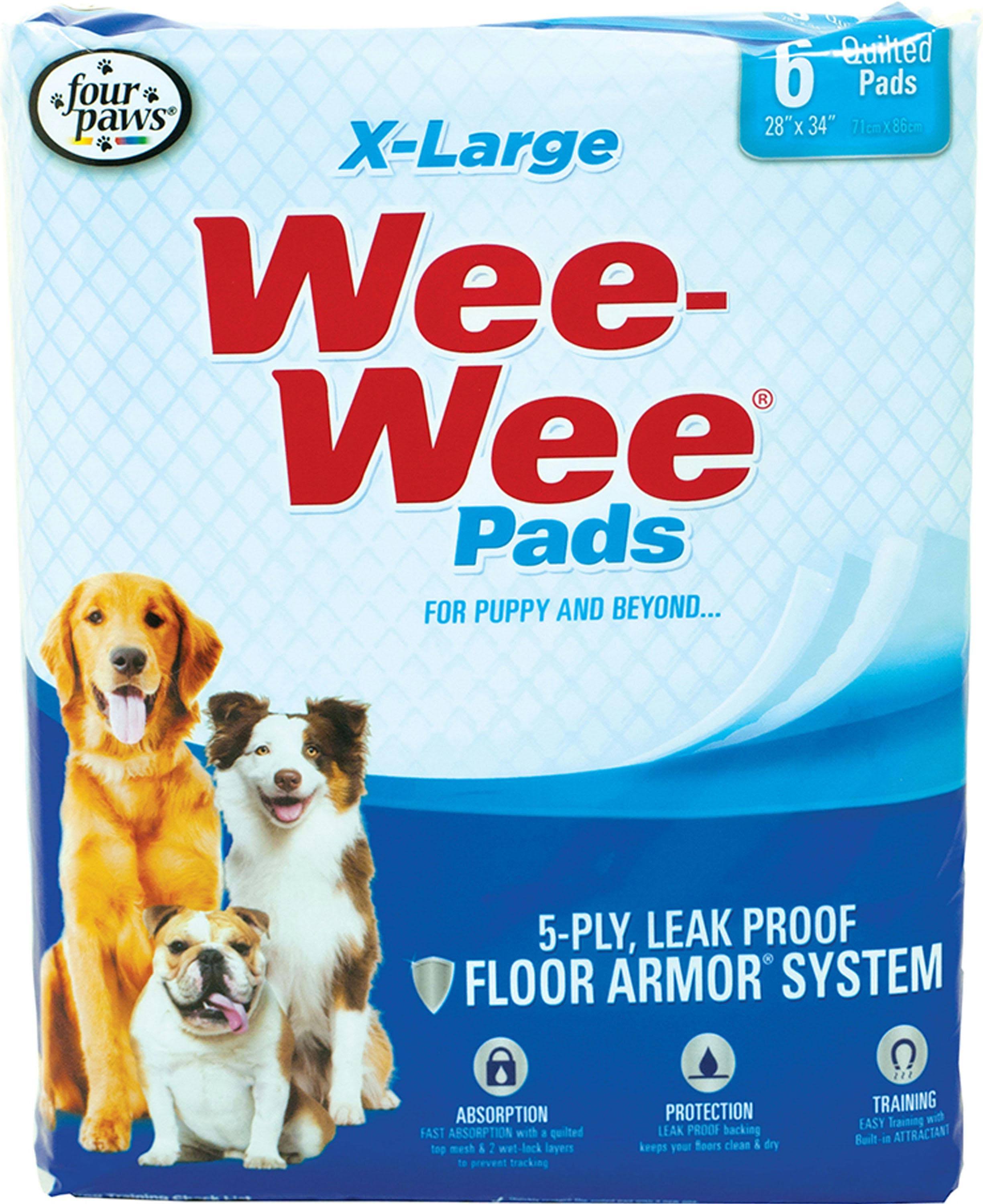 Four Paws WEE-WEE Pads - X-Large Pad - 40 Pack