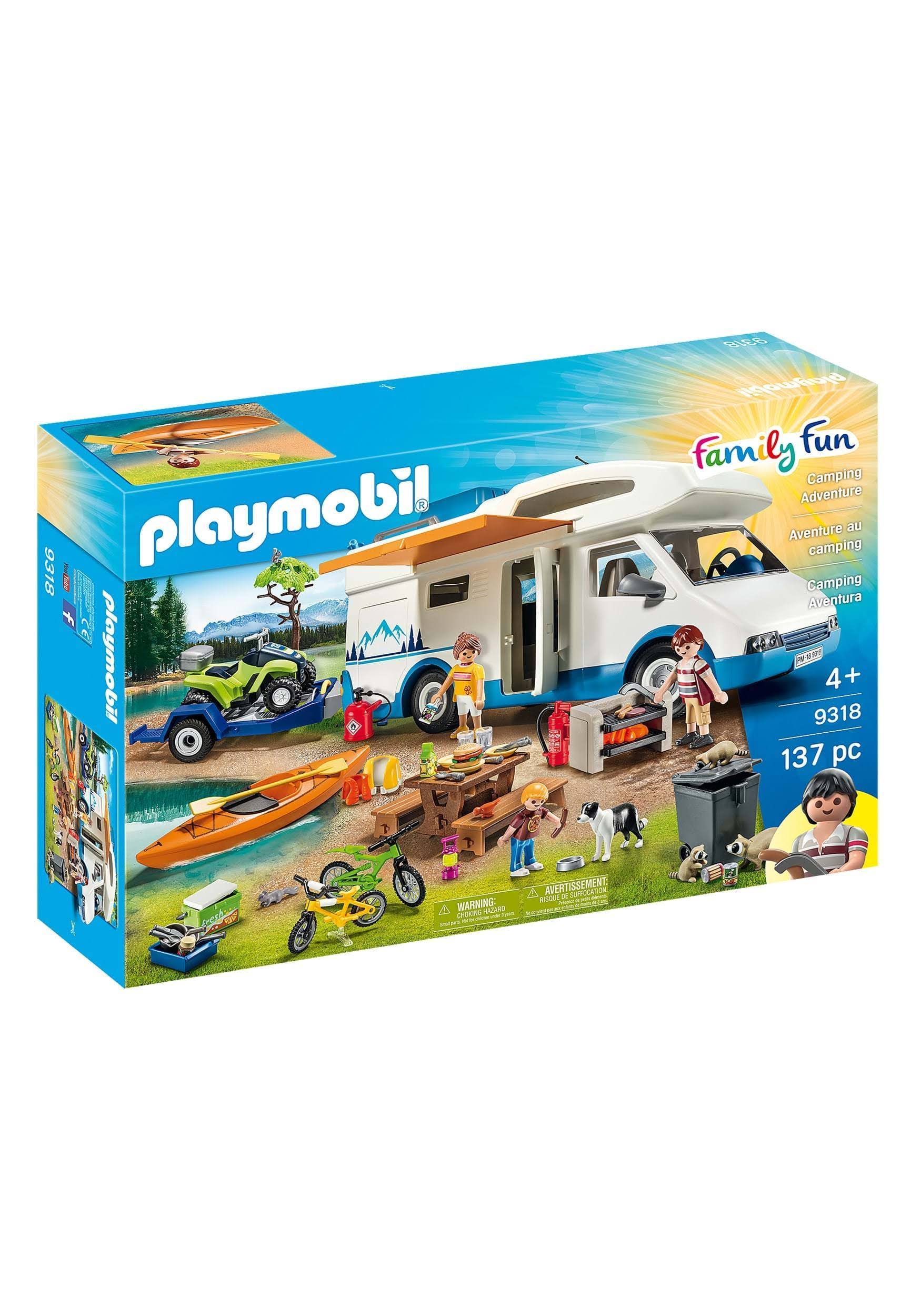 Playmobil 9318 Family Fun Camping Adventure Set