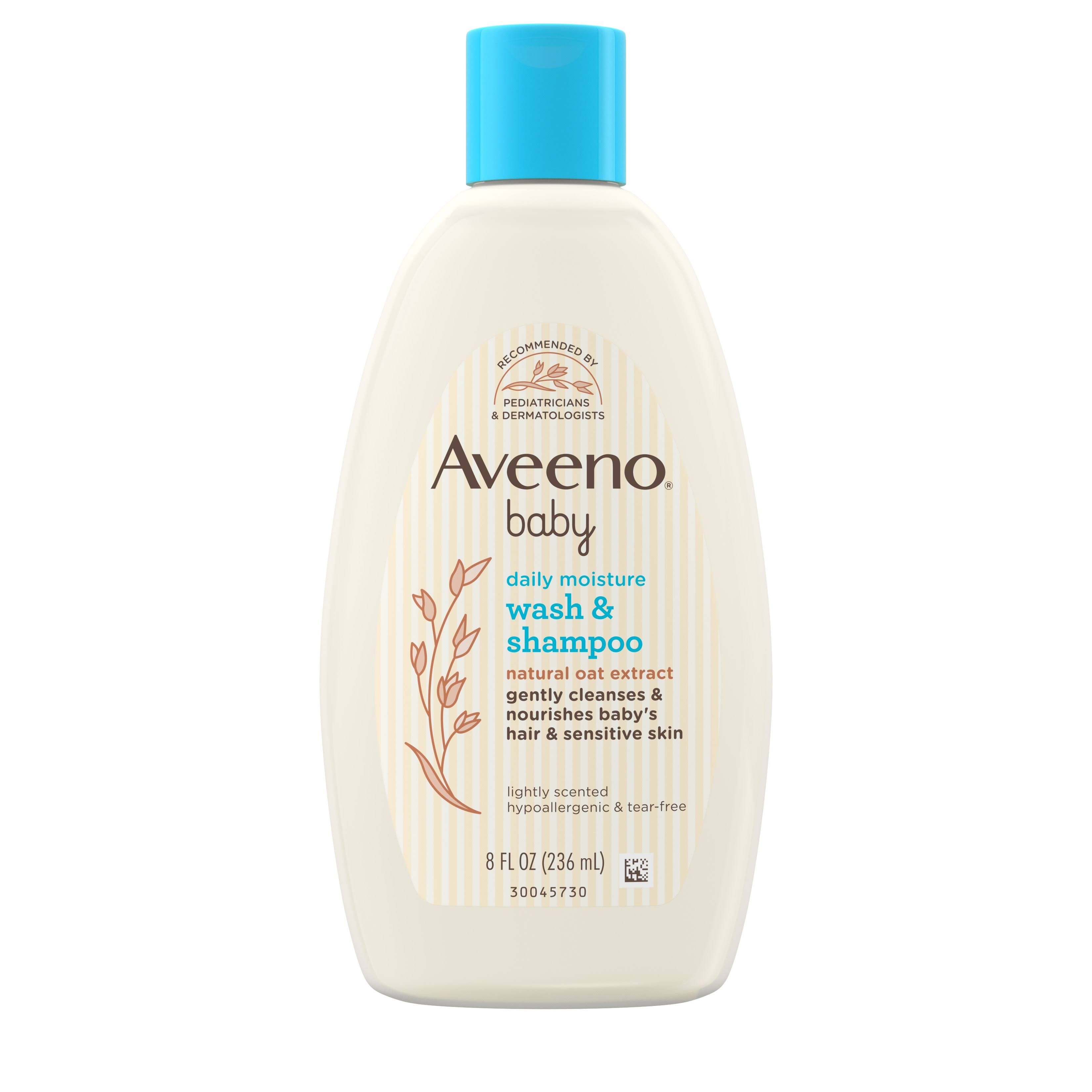 Aveeno Baby Lightly Scented Wash & Shampoo - 236ml