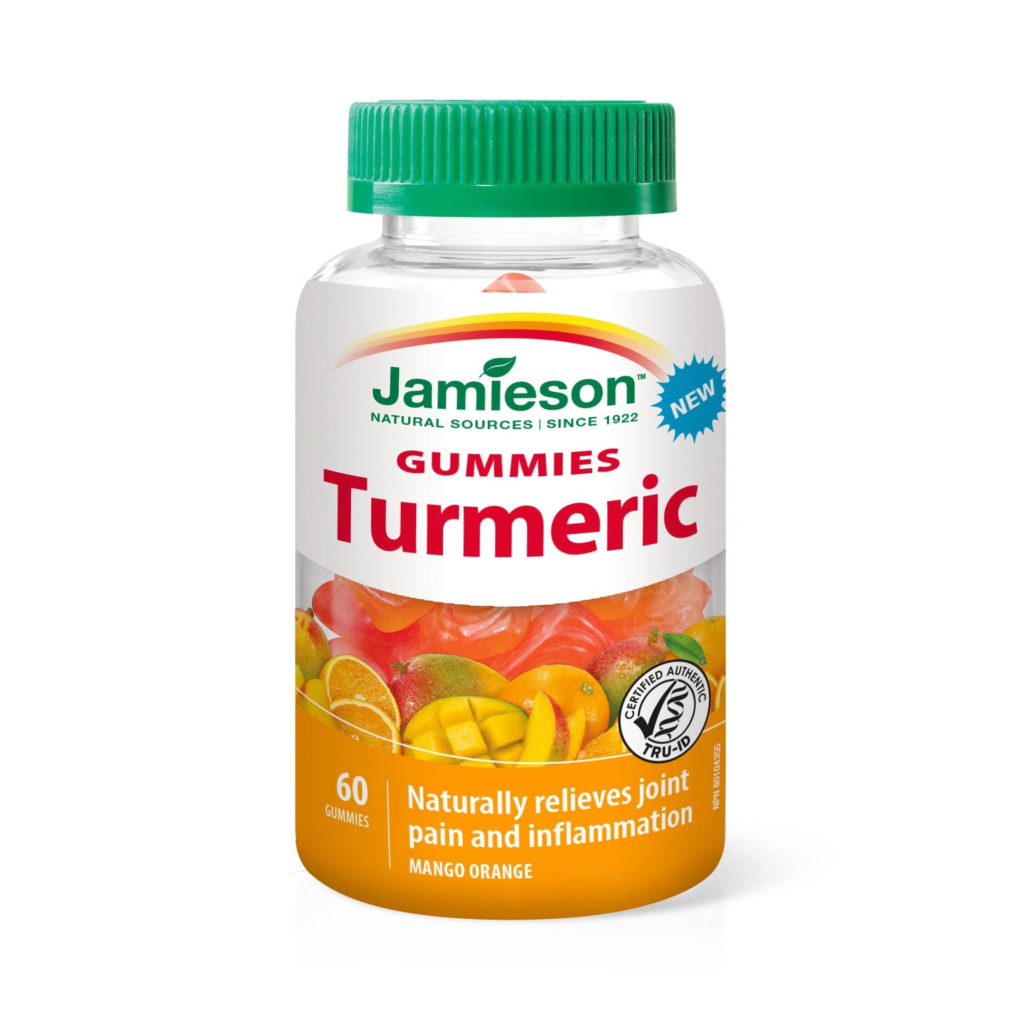 Jamieson Turmeric Gummies (60 Gummies)