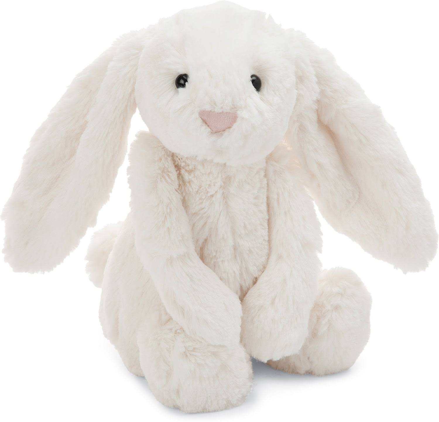 Jellycat Bashful Bunny Soft Toy - Medium, Cream, 12"