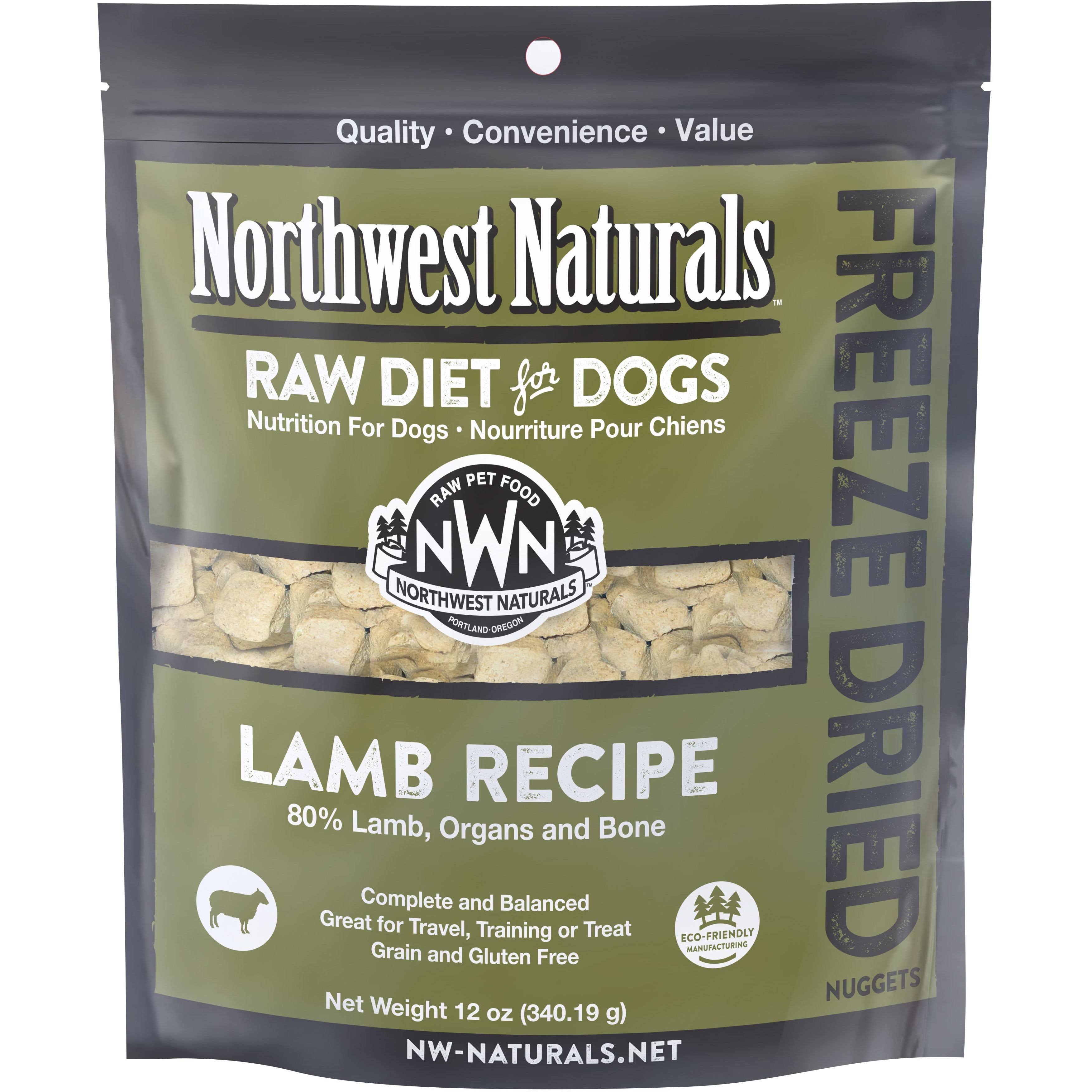 Northwest Naturals Dog Freeze Dried Lamb 12oz