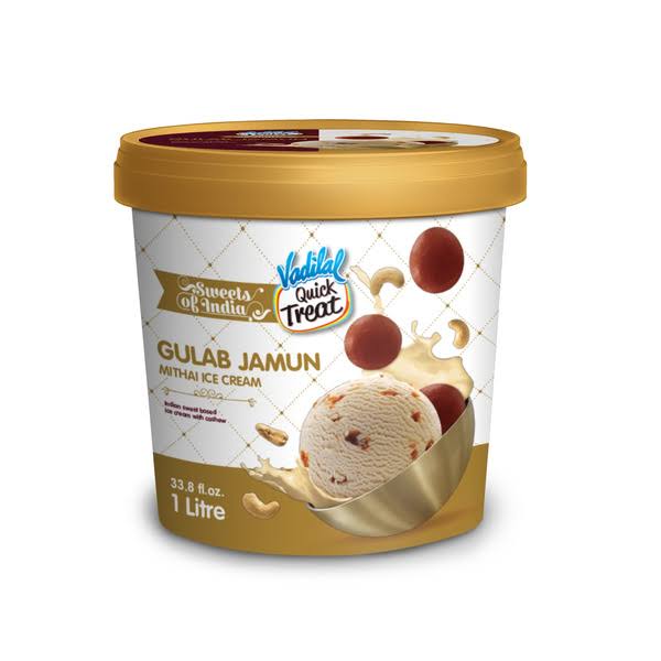 Vadilal Gulab Jamun Ice Cream - 1 L