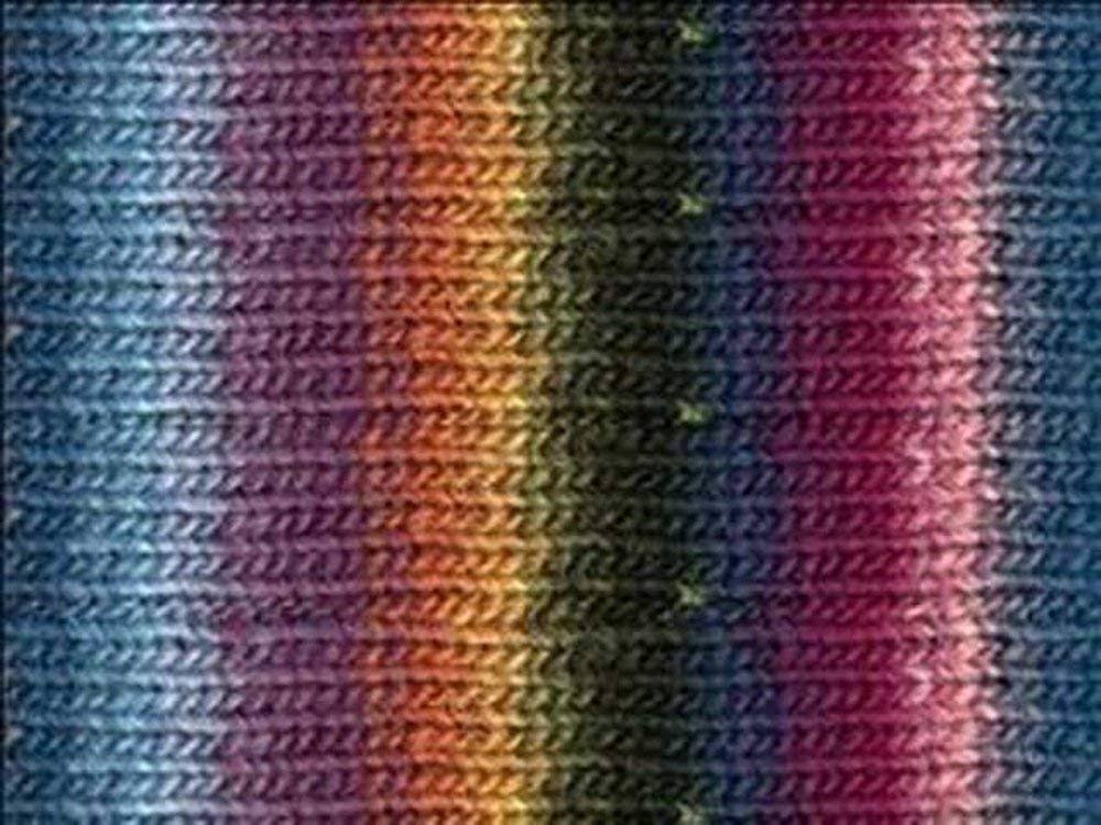 Noro Kureyon, 170 - Blue-Wine-Orange-Yellow | Knitting & Crochet | Best Price Guarantee | Free Shipping On All Orders | 30 Day Money Back Guarante