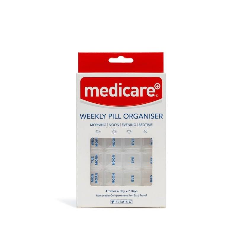 Medicare Weekly Pill Organizer Pillbox