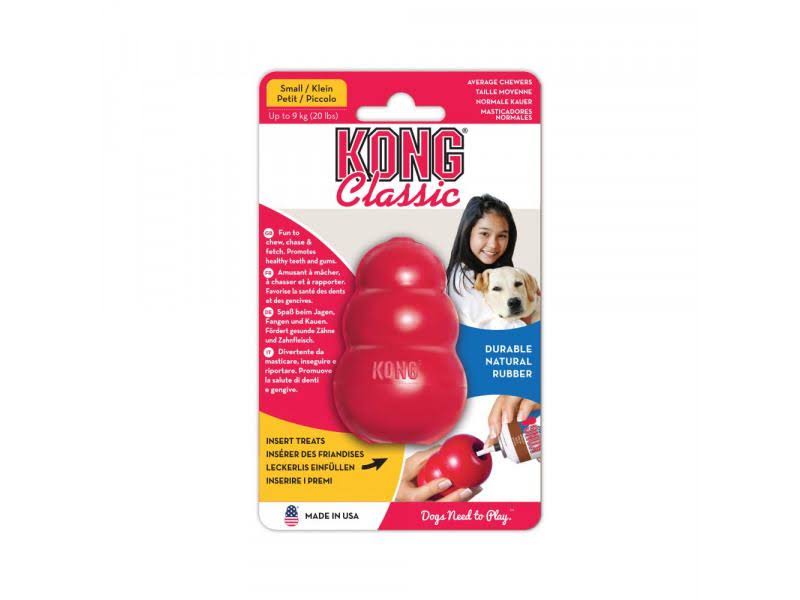 Kong Classic Kong Dog Toy - Red, Small
