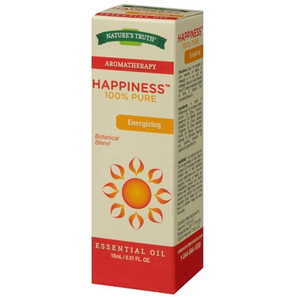Nature's Truth Happiness Aromatherapy Energizing Botanical Blend Essential Oil - 15ml