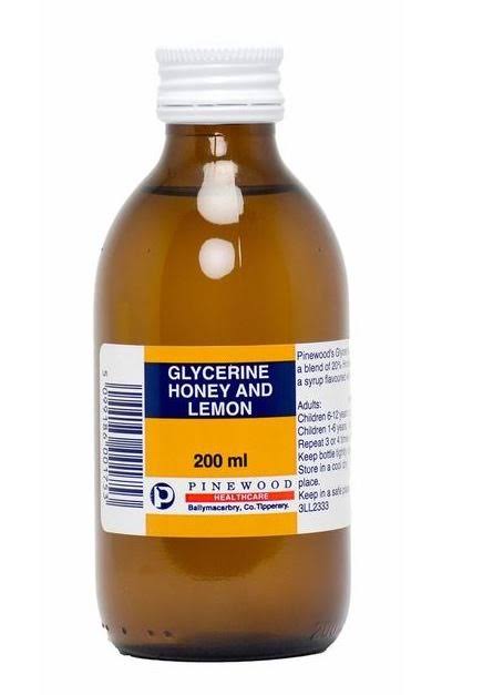 Glycerine Honey & Lemon Syrup - 200ml
