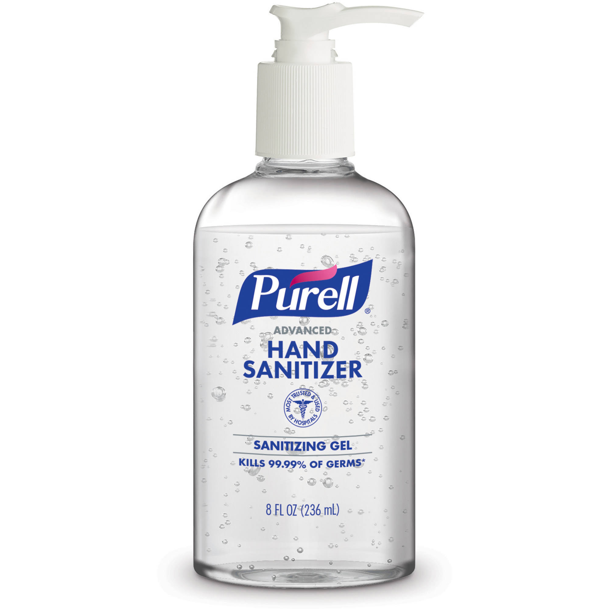Purell Advanced Hand Sanitizer Refreshing Gel Pump Bottle - 8 fl oz