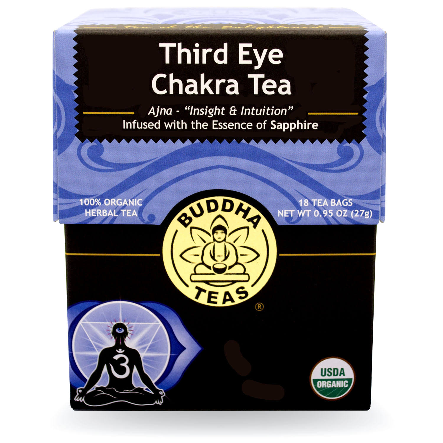 Buddha Teas Third Eye Chakra Tea - 18 Tea Bags