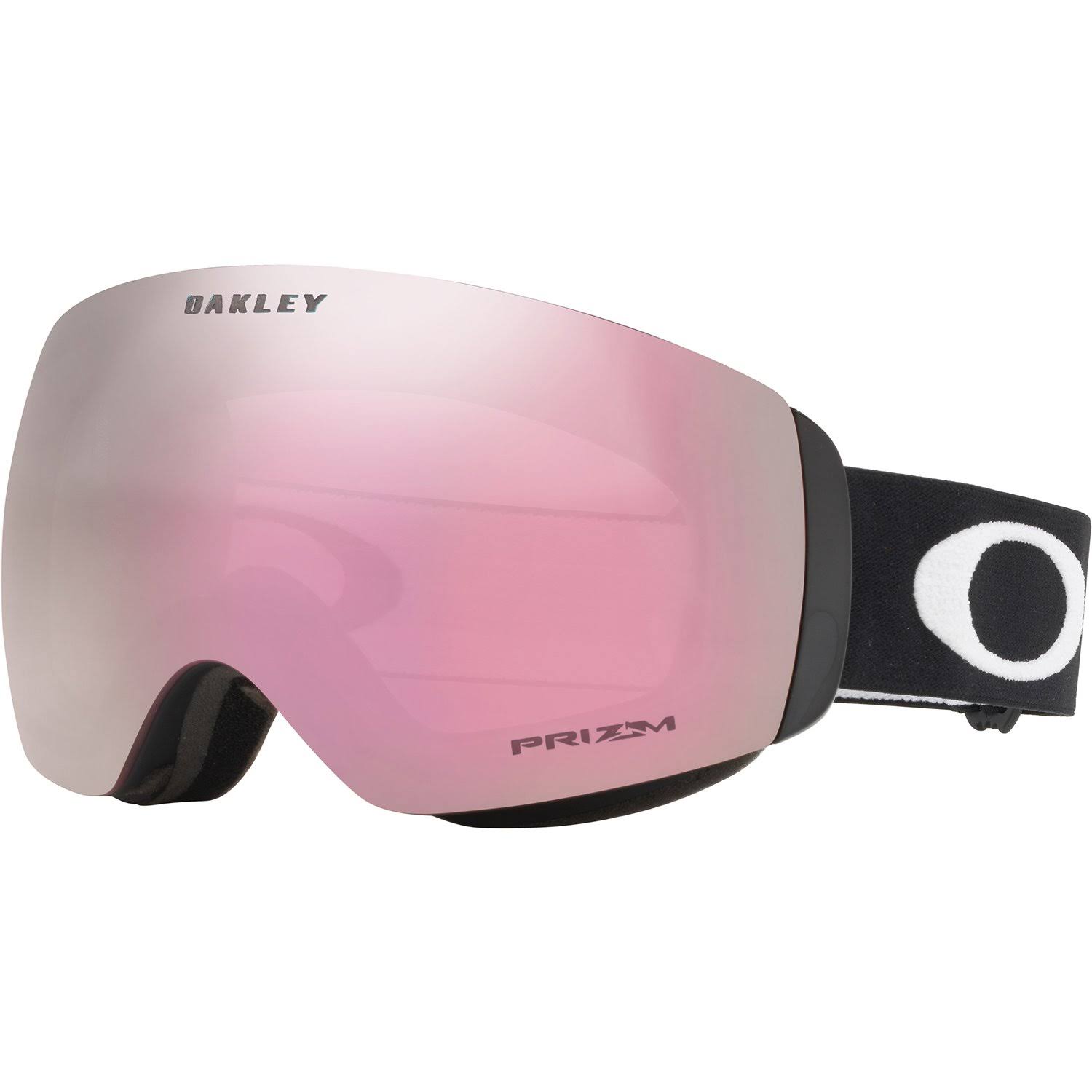 Oakley Adult Flight Deck XM Prizm Snow Goggles - Matte Black with Prizm Hi Pink