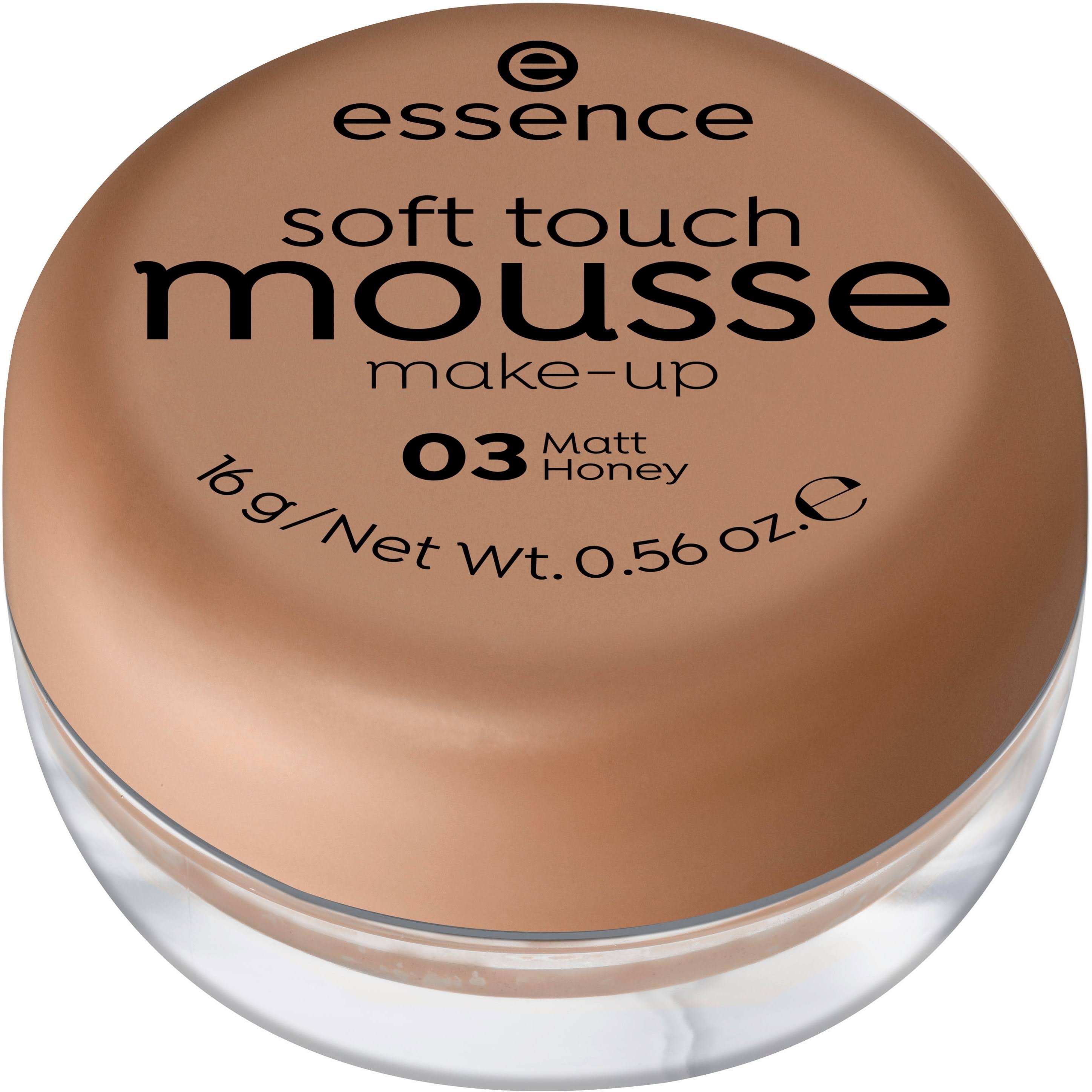 Essence Soft Touch Mousse Make-Up 16g 03 Matt Honey