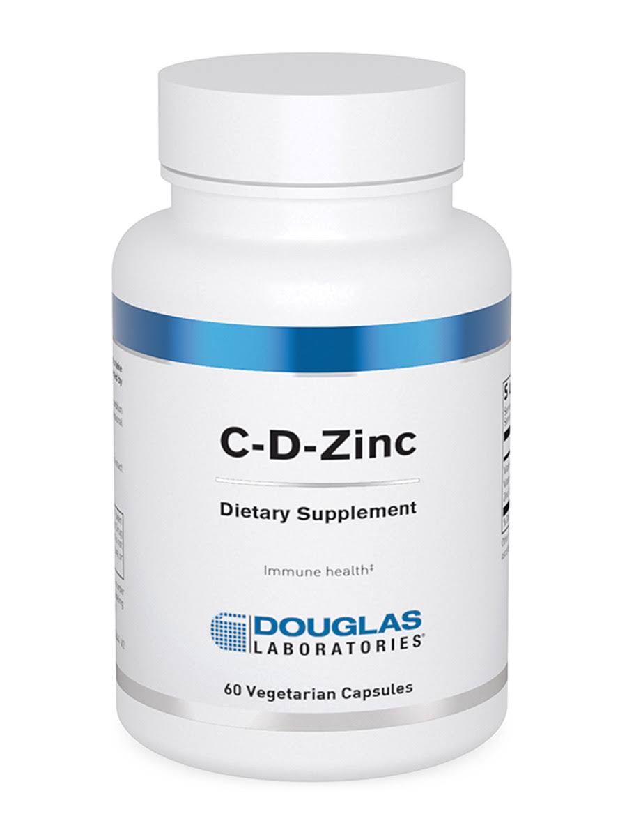 Douglas Laboratories - C-D-Zinc - 60 Vegetarian Capsules
