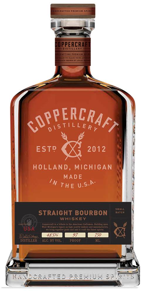 Coppercraft Straight Bourbon Whiskey - 750 ml