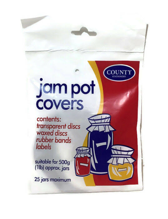 Jam Pot Covers for 500g(1 lb) approx. Jars. 25 pcs.