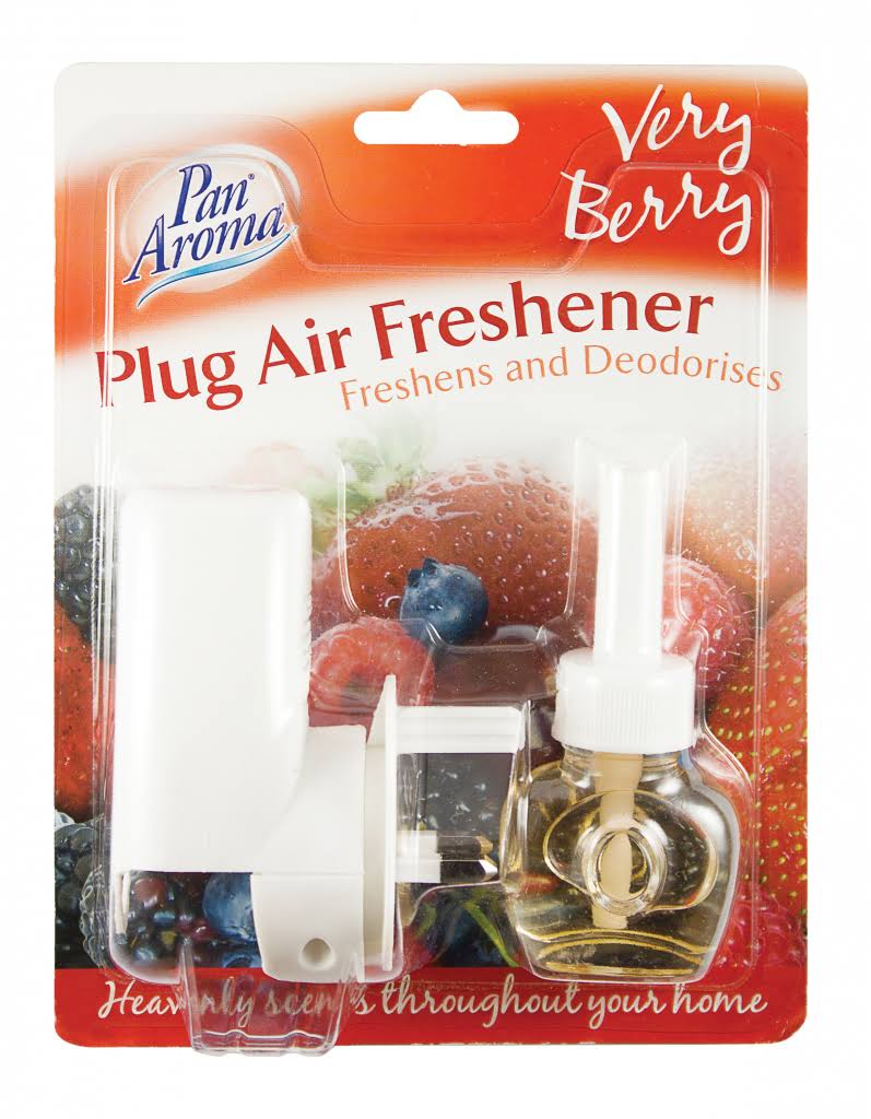 Pan Aroma Plug Air Freshener - Very Berry, 20ml