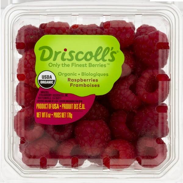 Driscoll's Organic Raspberries - 6oz