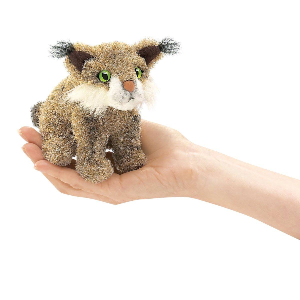 Folkmanis Finger Puppet - Mini Bobcat