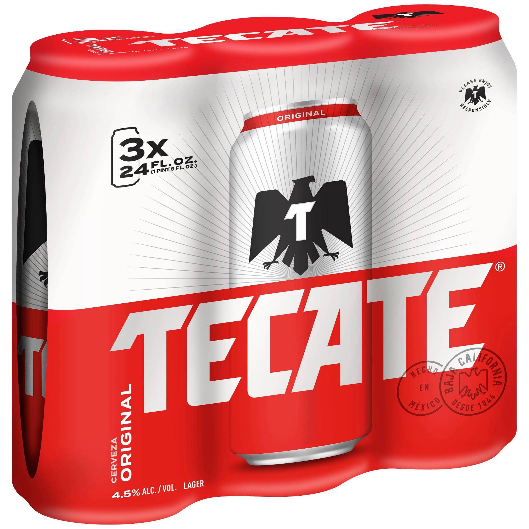 Tecate Beer - x3