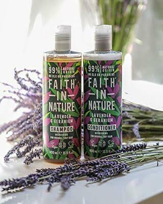 Faith In Nature Lavender & Geranium Shampoo and Conditioner