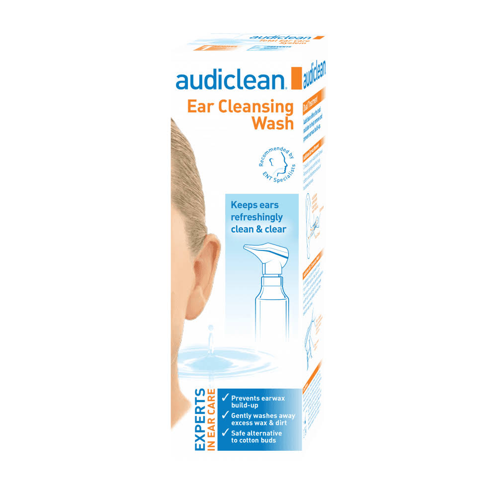 Audiclean Ear Cleansing Wash 115 Ml