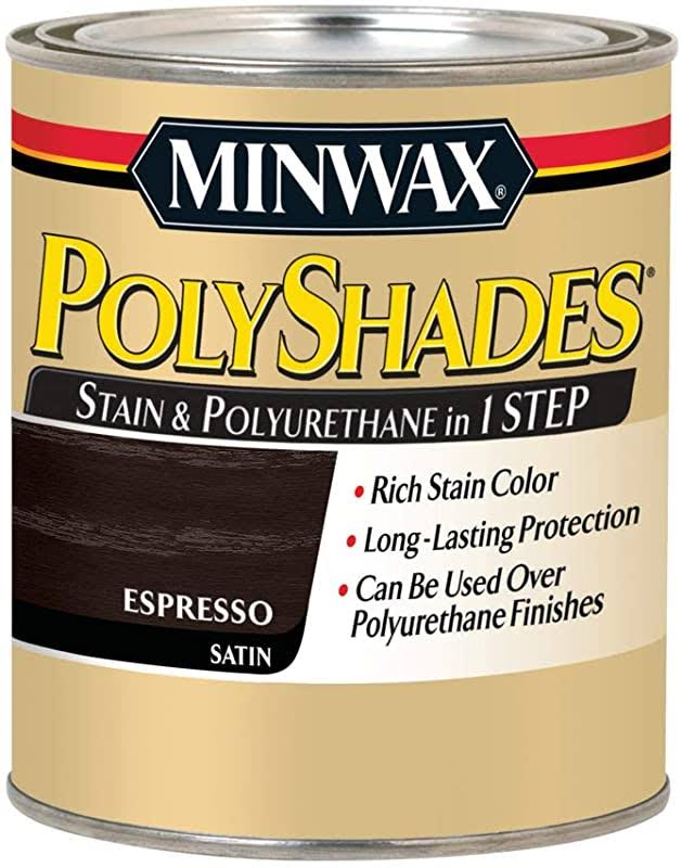 Minwax Polyshades Stain and Polyurethane - Espresso, 1qt