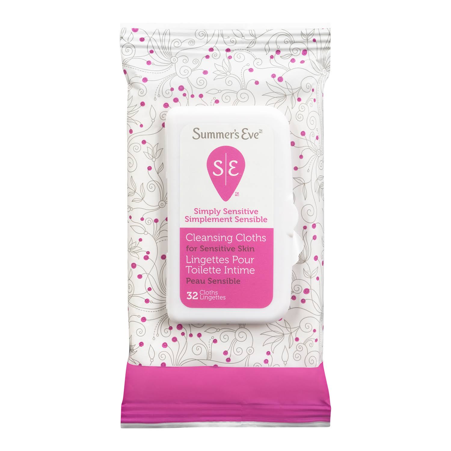 Summer's Eve Cleansing Cloths - 32 Cloths
