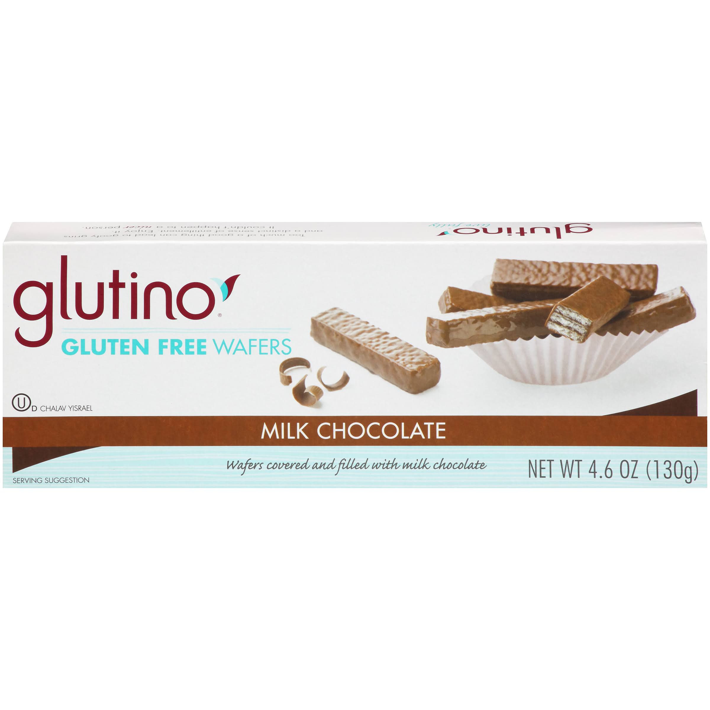 Glutino Gluten Free Wafers - Milk Chocolate, 4.6oz