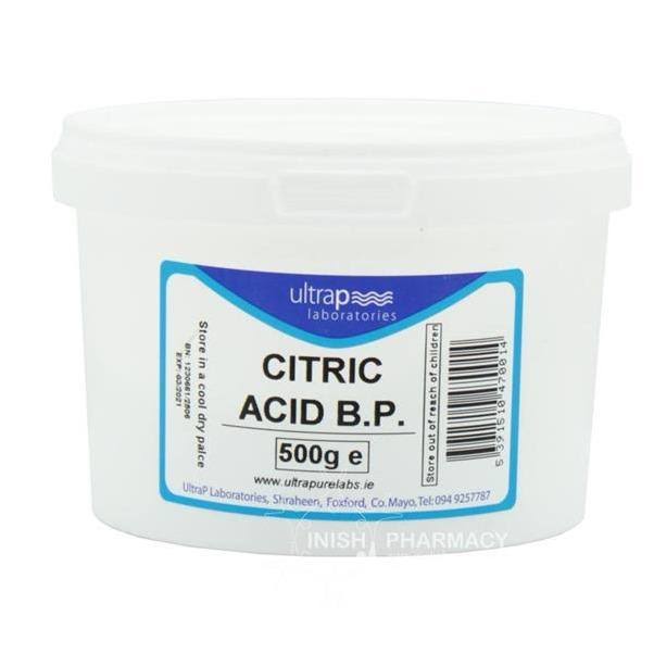 Ultrapure Citric Acid BP 500g