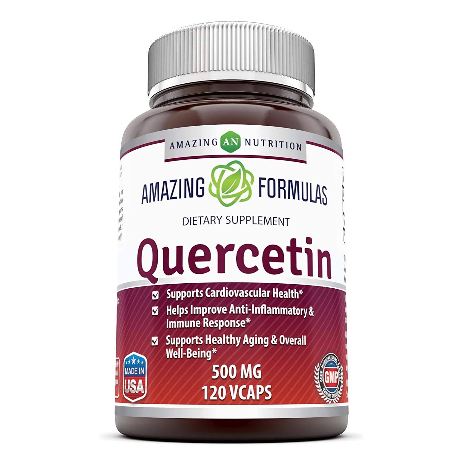 Amazing Formulas Quercetin 120 Veg Caps 500 mg