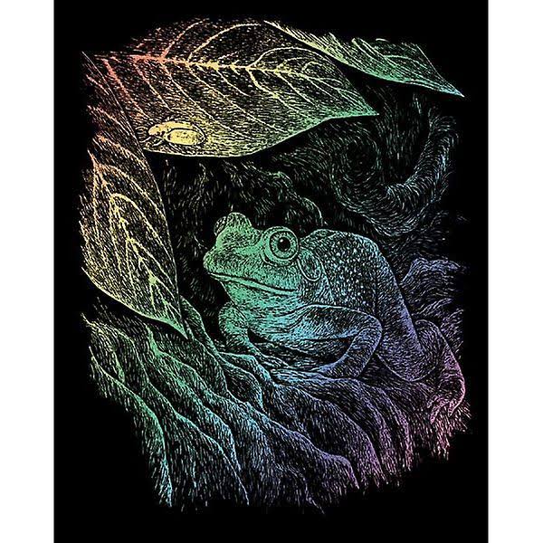 Royal and Langnickel Rainbow Engraving Art - Frog