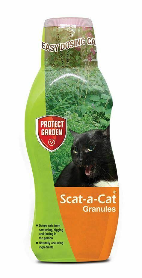 Scat A Cat Granules 350g Deters Cats From Scratching Digging Fouling Garden