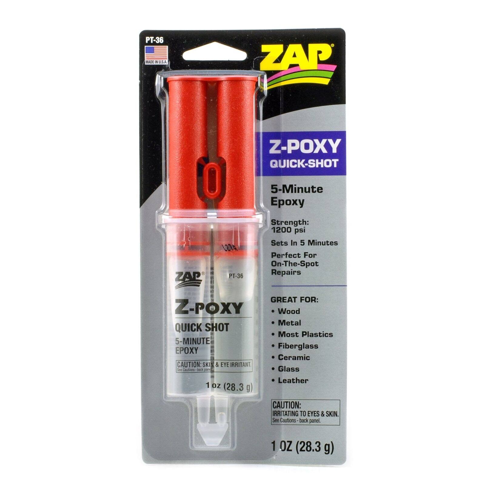 Zap Adhesives 5 Minute Epoxy Syringe - 30ml