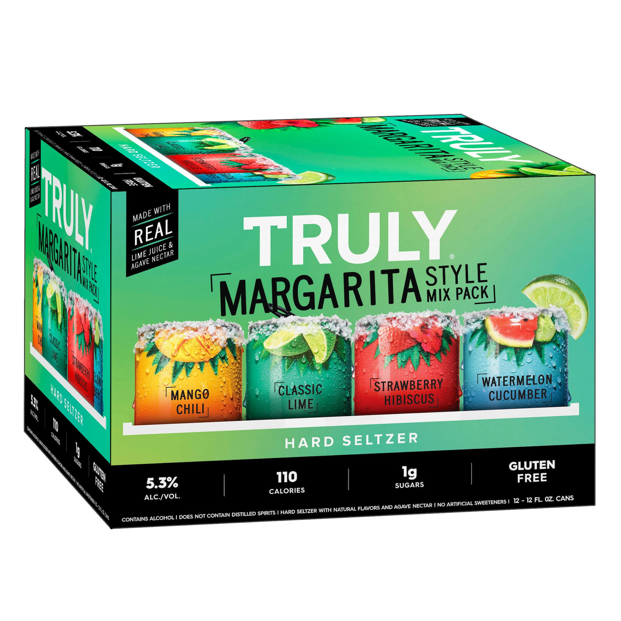 Truly Margarita Variety Pack 12 Cans