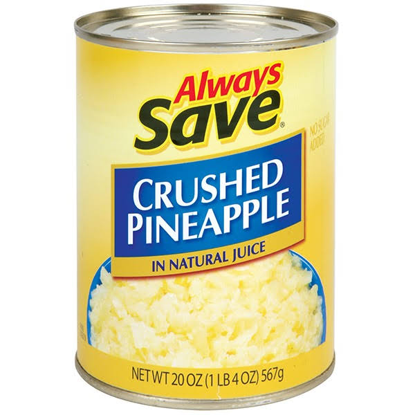 Always Save Crushed Pineapple - 20 oz