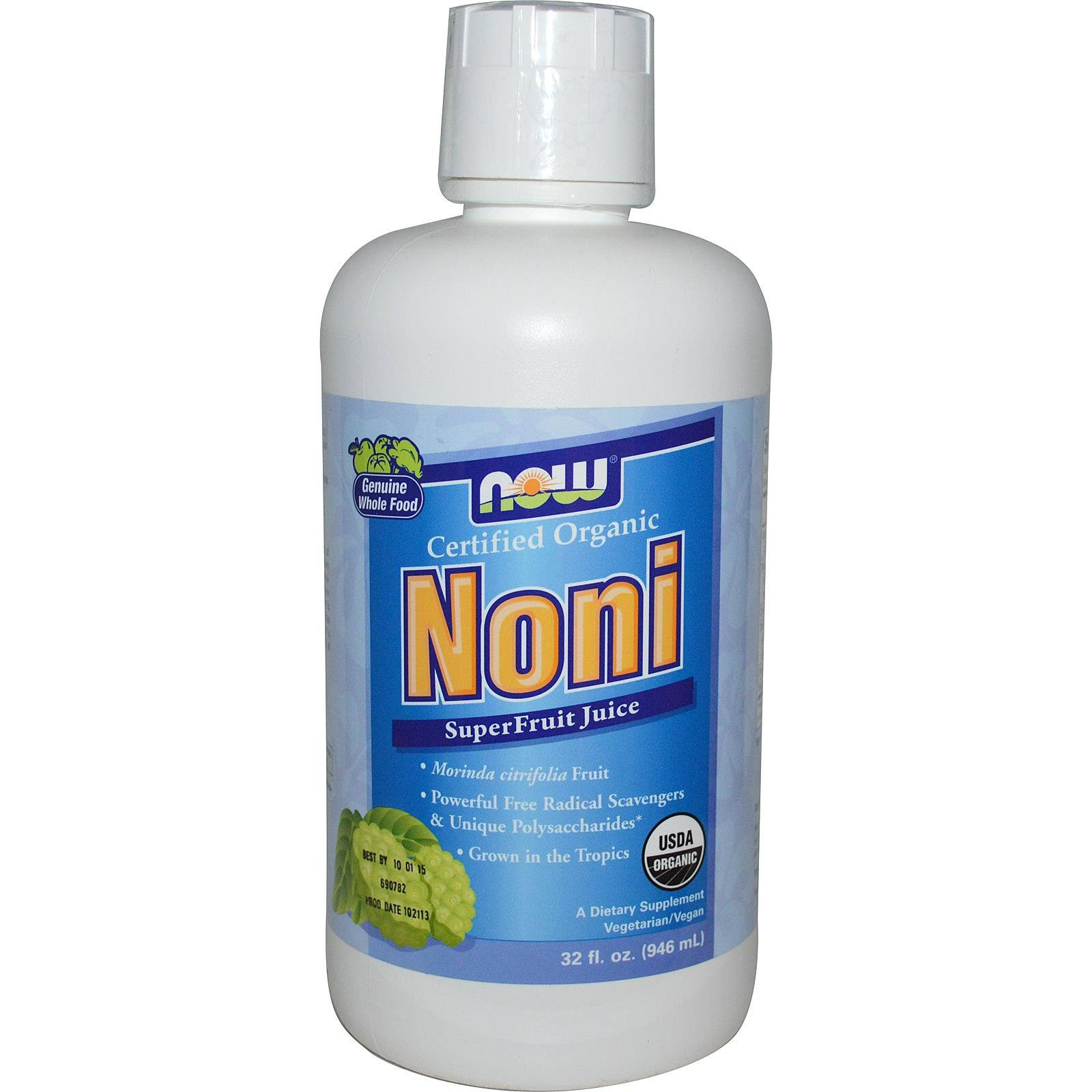 NOW Foods Organic Noni Juice - 32oz