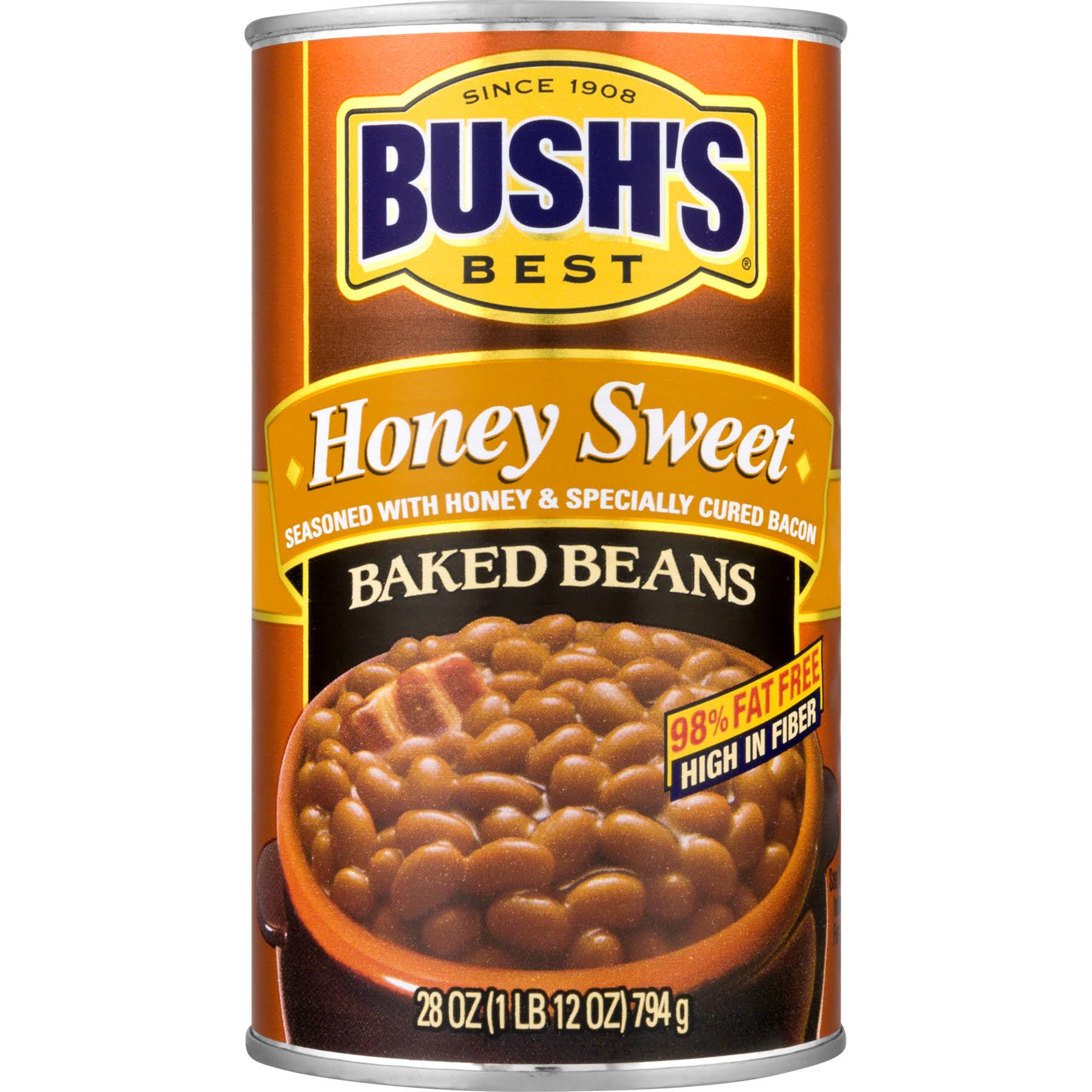 Bush's Best Baked Beans - Honey, 28 oz
