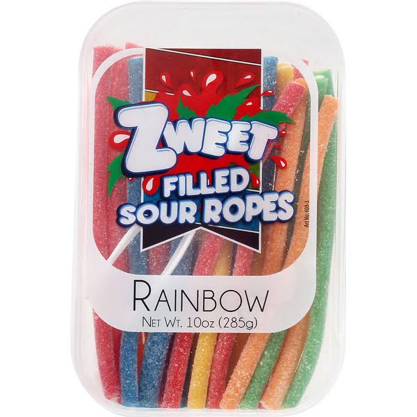 Galil Foods Sour Rainbow Ropes