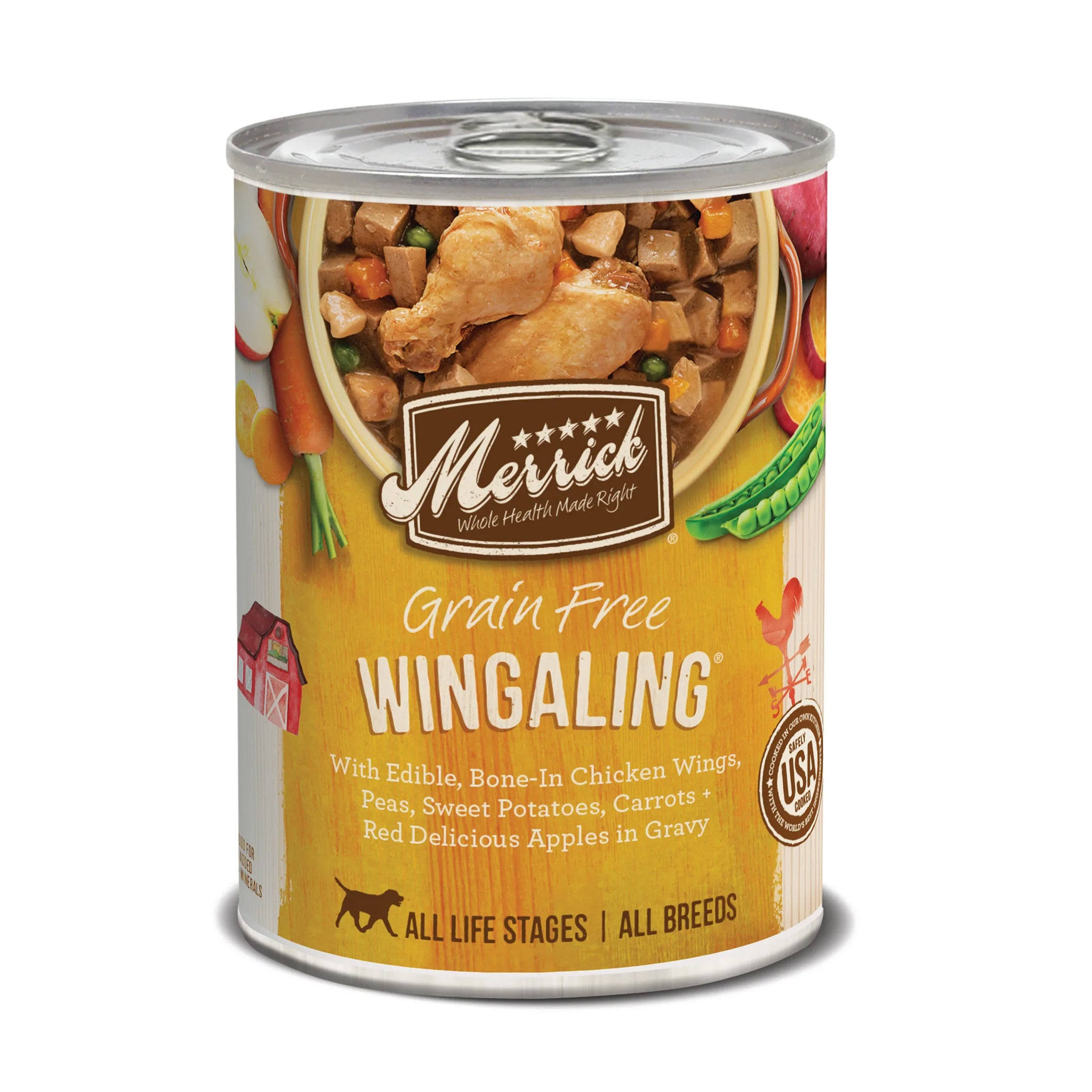 Merrick Grain Free Wingaling Dog Food [360g]